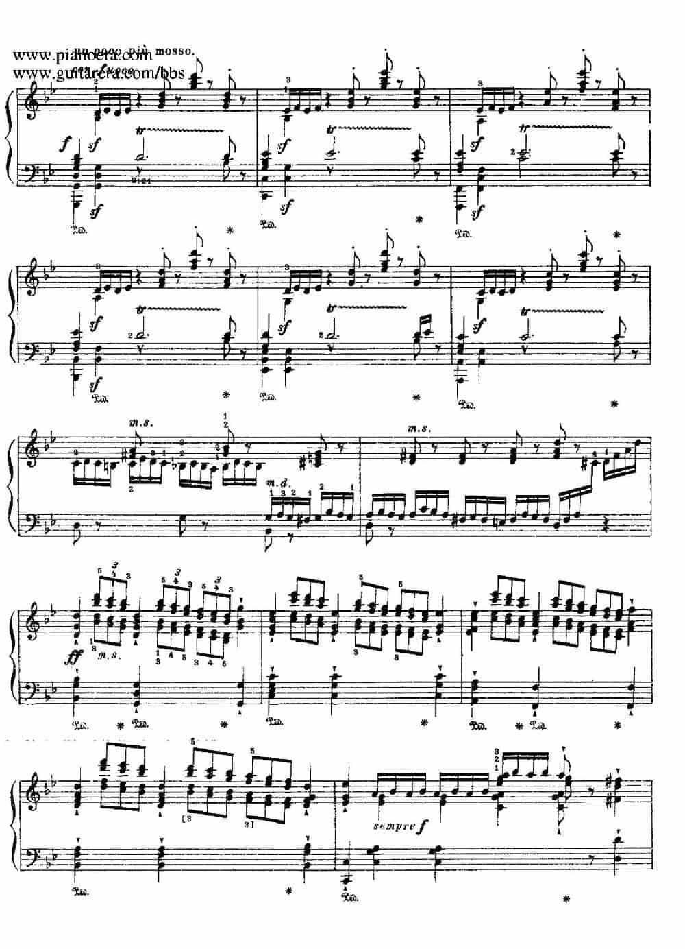 Sarabande & Chaconne（萨拉班德和恰空） 钢琴乐谱_第4张