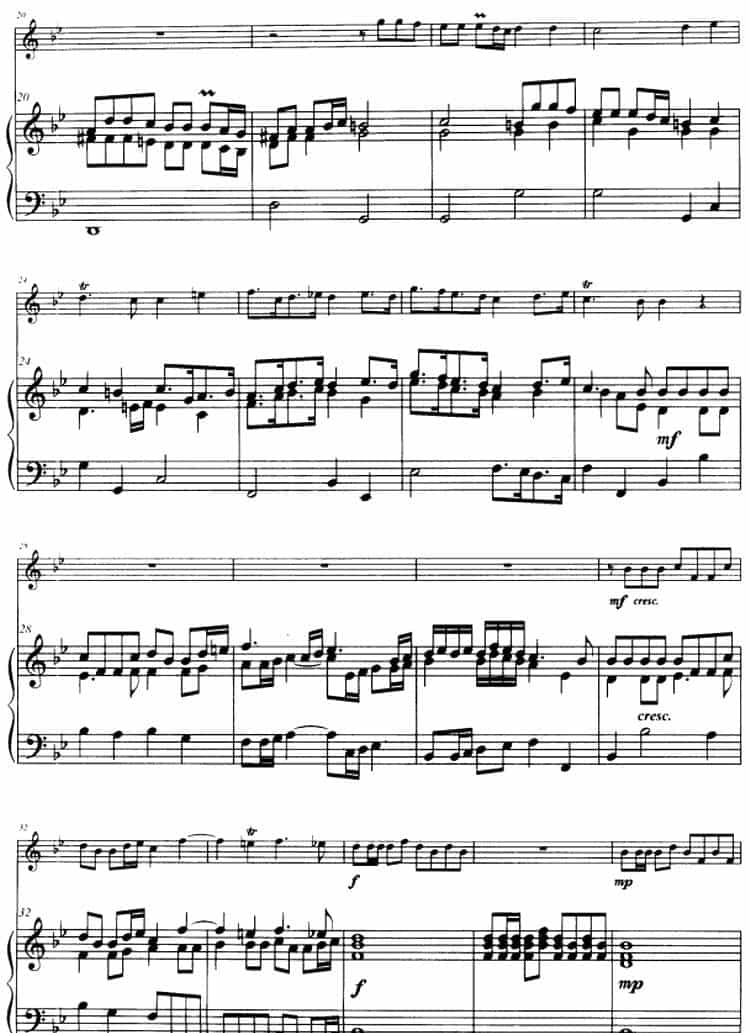 第二奏鸣曲（小号+钢琴伴奏） 铜管乐器谱_第5张