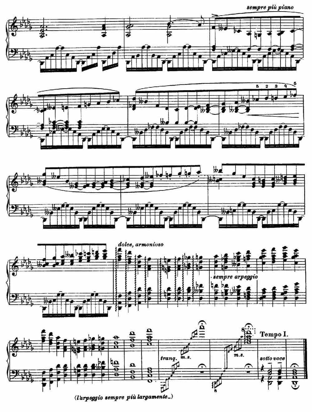12 Etudes d'execution Transcendante S.139（12首超技练习曲·11） 钢琴乐谱_第8张