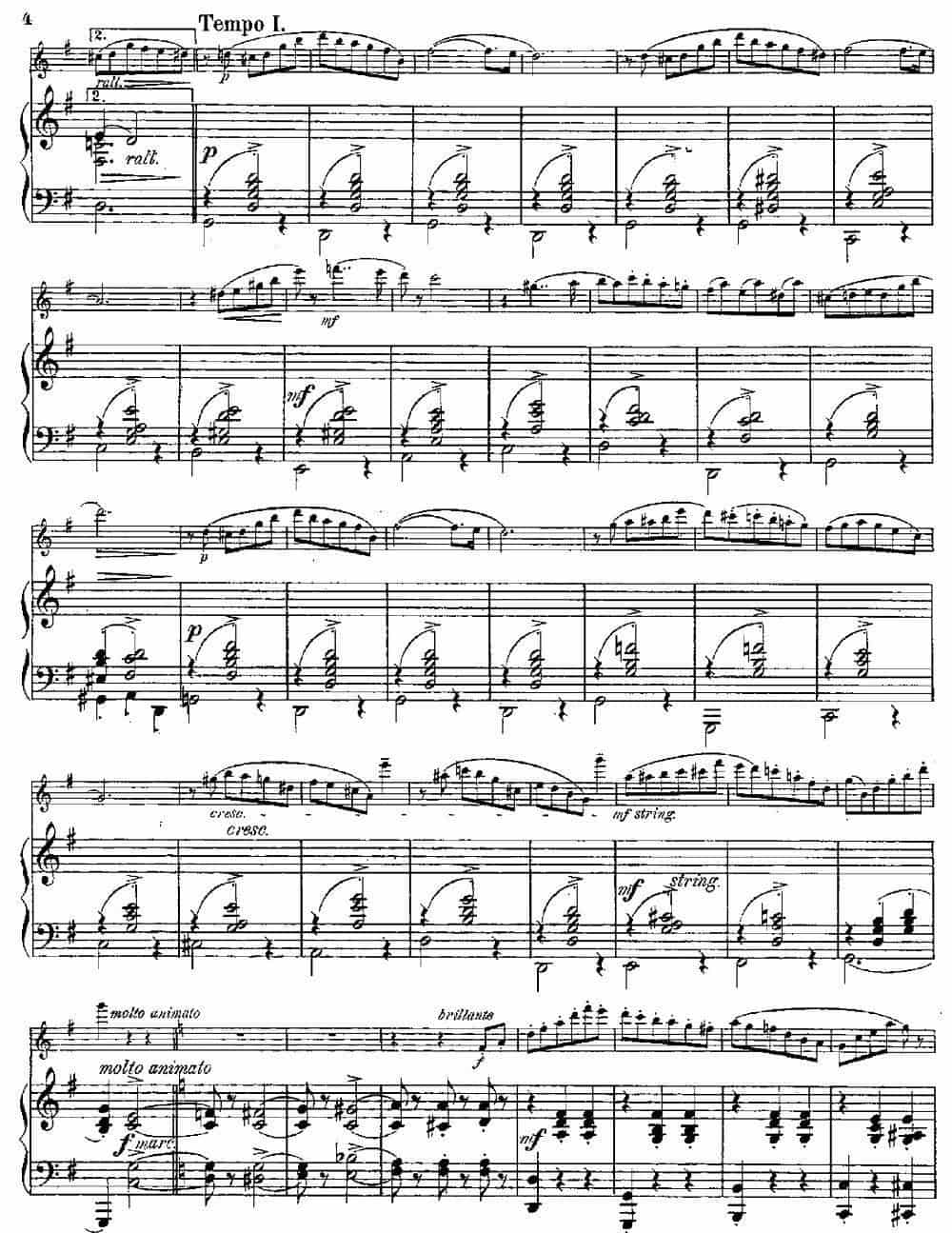 Walzer（Op.55 No.2）（长笛+钢琴伴奏） 长笛乐谱_第3张