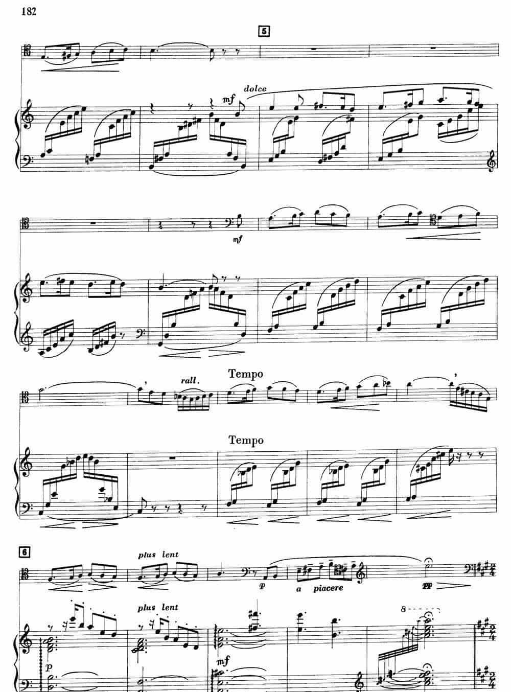 宣叙调、西西里舞曲和回旋曲（大管+钢琴伴奏） 铜管乐器谱_第4张