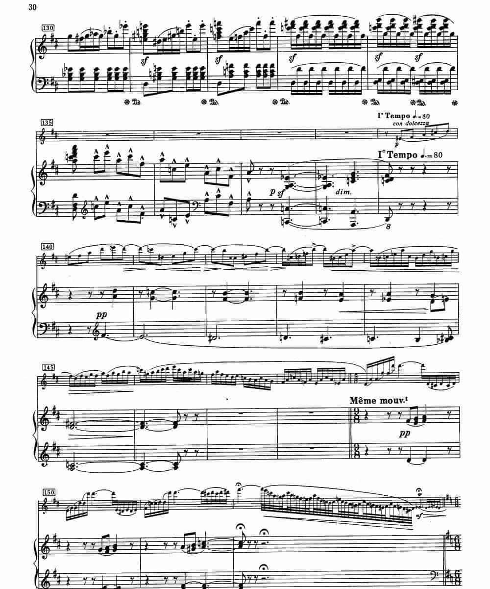 Fantaisie Sur Le Freyschutz（魔弹射手幻想曲）（长笛+钢琴） 长笛乐谱_第6张