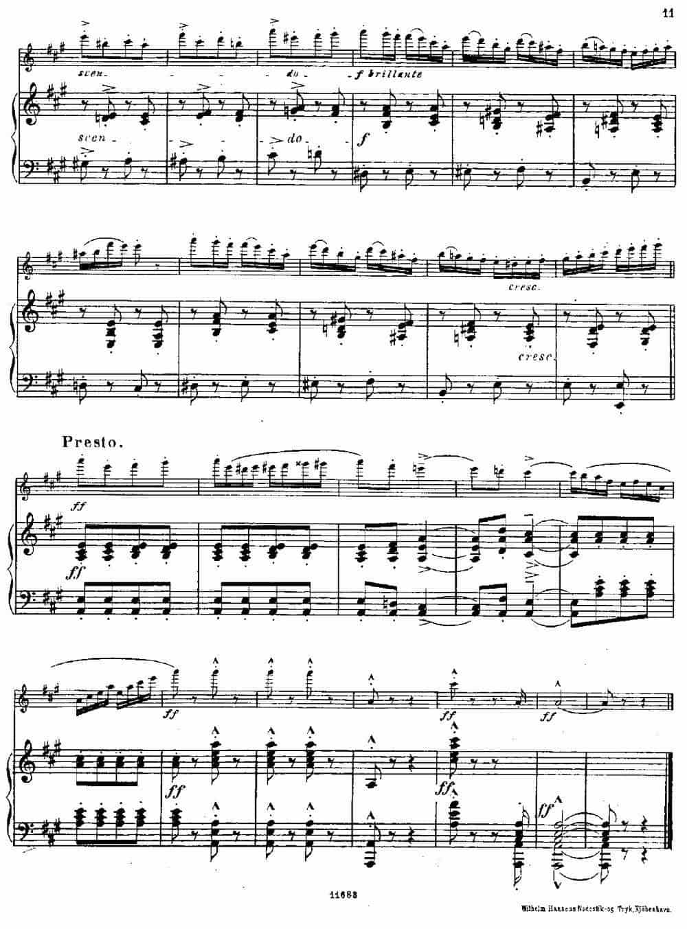Fantaisies nationales. Hongrois.（Op.59 No.6）（长笛+钢琴伴奏） 长笛乐谱_第10张