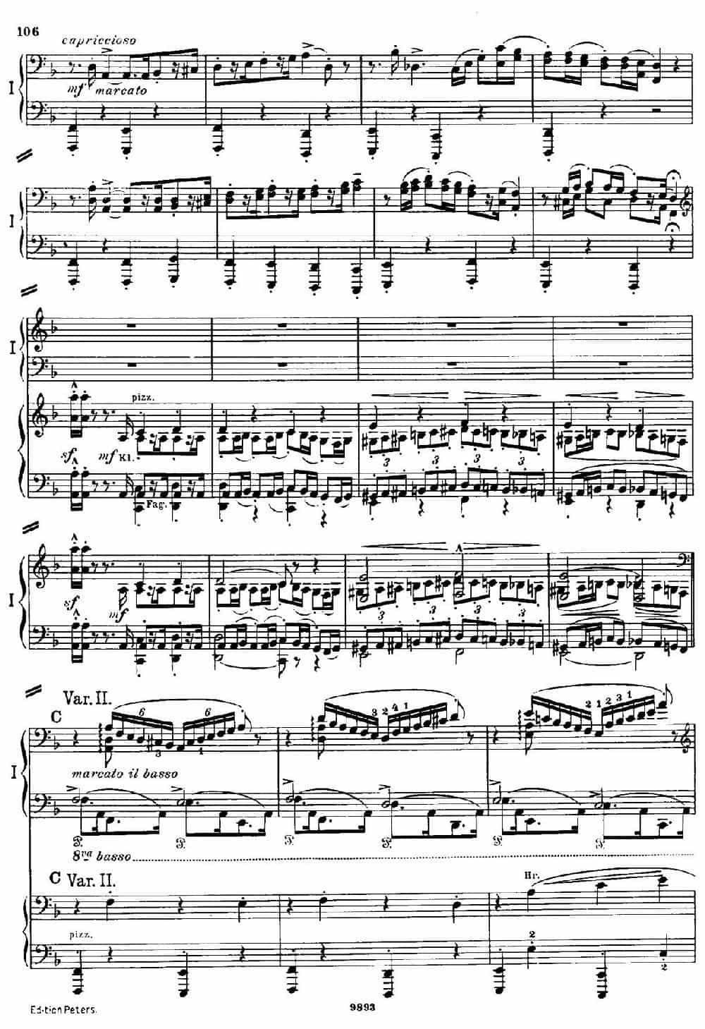 Danse Macabre.（双钢琴） 钢琴乐谱_第5张