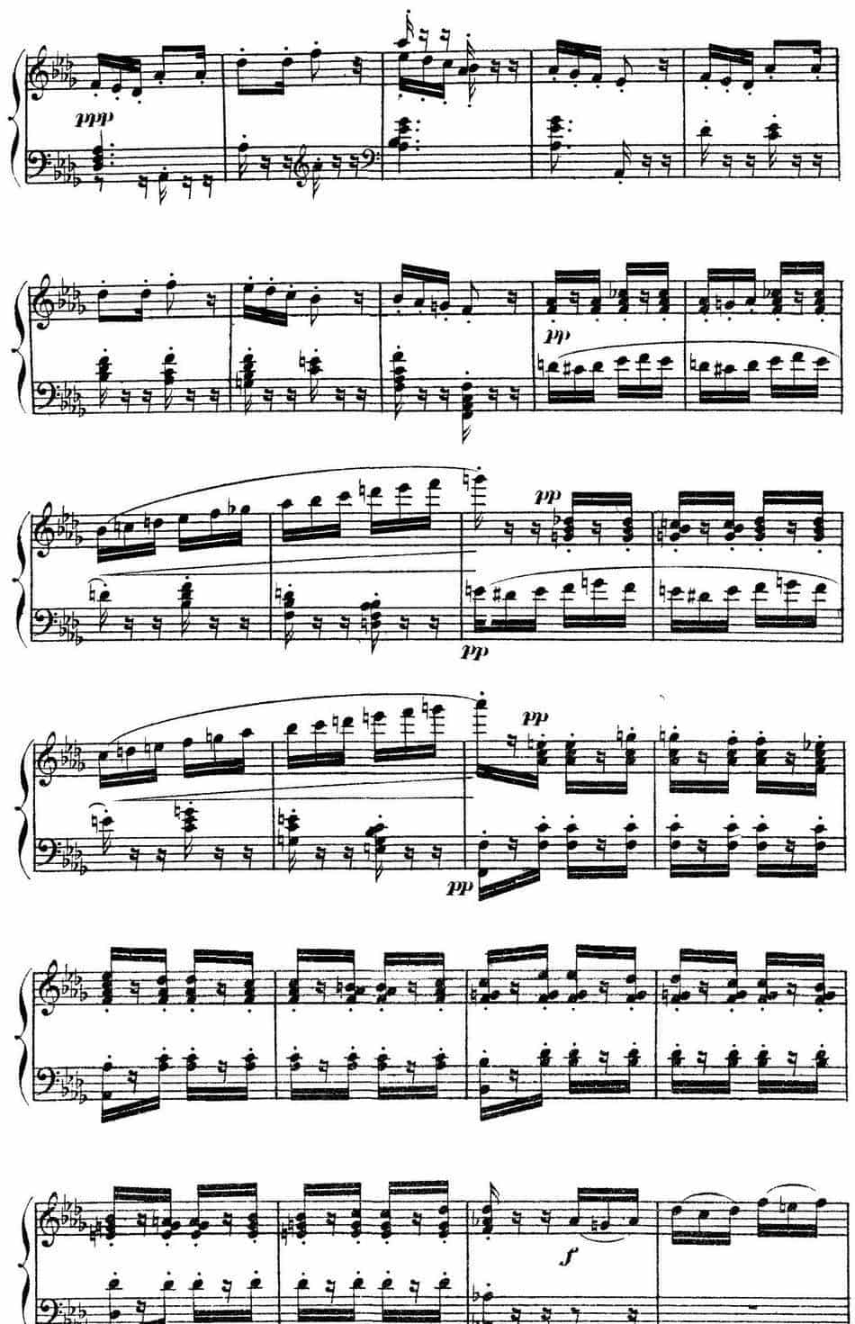 Carmen for Solo Piano（卡门全剧钢琴独奏版）（No.15） 钢琴乐谱_第10张