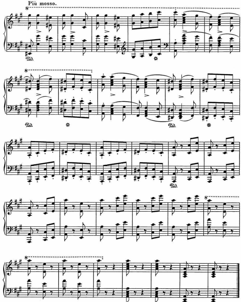 李斯特 匈牙利狂想曲CD Hungarian Rhapsodies S.244 No.16 钢琴乐谱_第8张