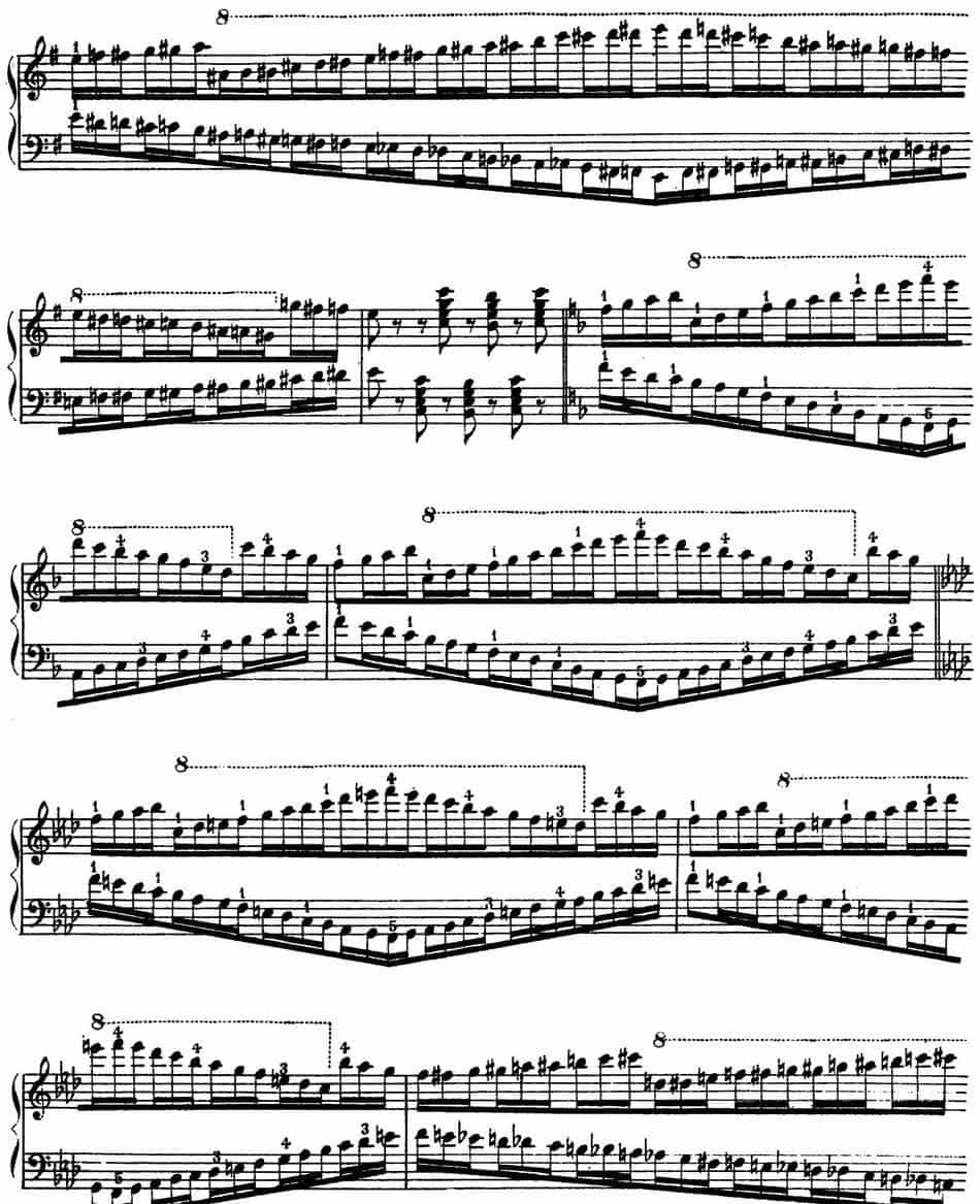Technical Exercises S.146（李斯特钢琴技巧练习 BOOK Ⅳ） 钢琴乐谱_第16张