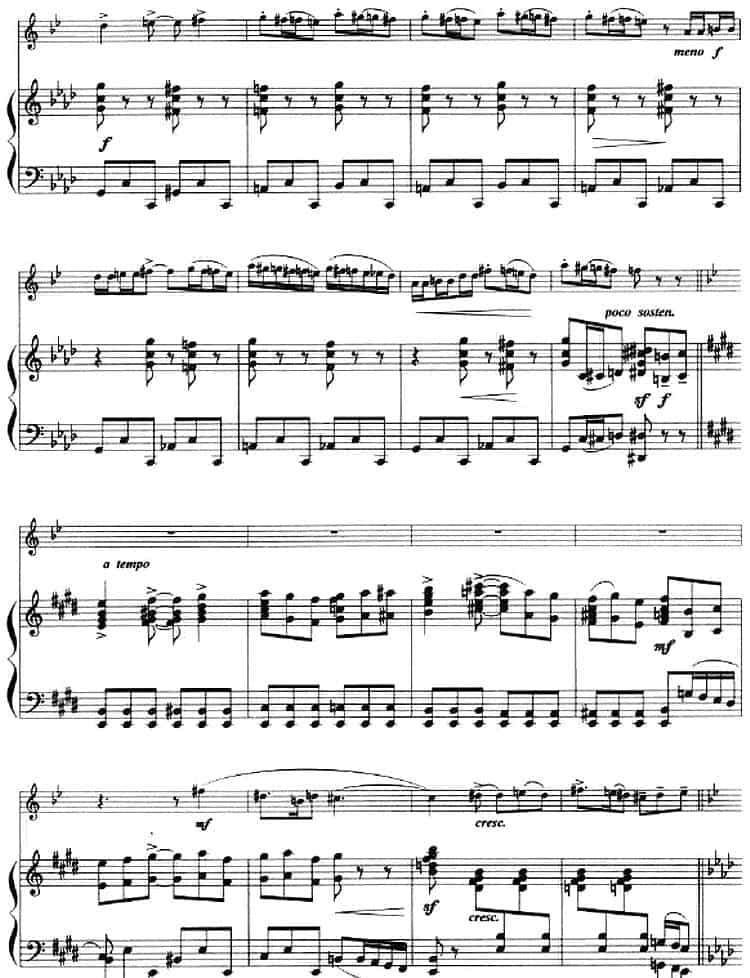 诙谐曲（小号+钢琴伴奏） 铜管乐器谱_第5张