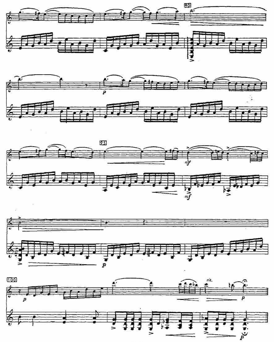 Cantos sierras（山脉之歌）（长笛+吉他） 长笛乐谱_第7张