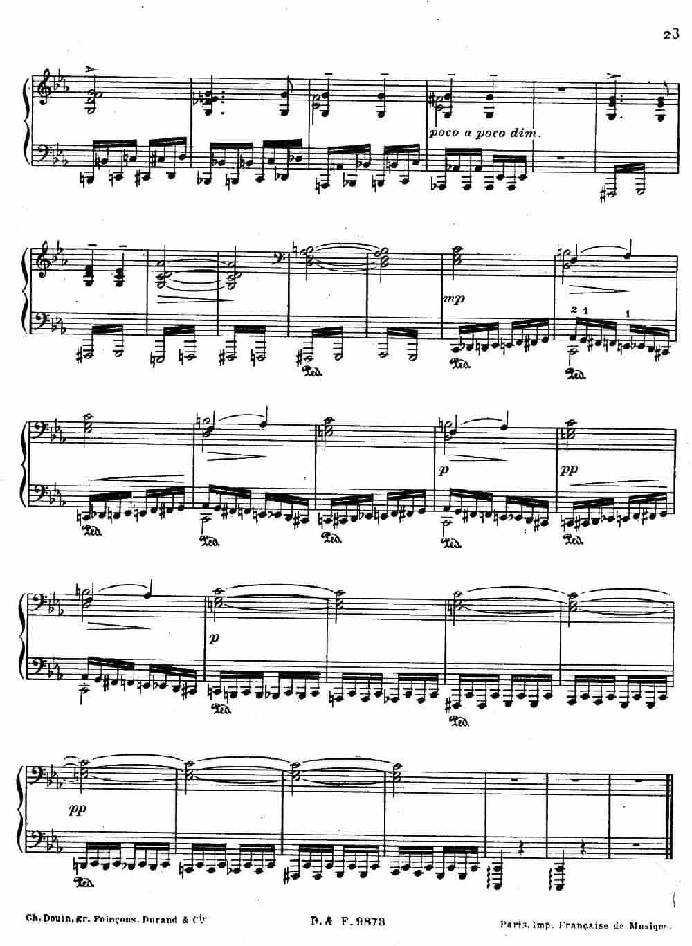 6 Chants Polonais S.480（6首波兰歌曲·Ⅵ） 钢琴乐谱_第3张