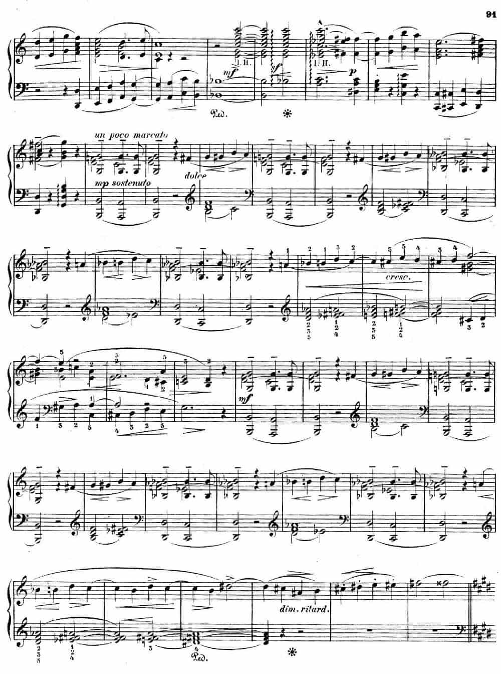 Orpheus S.98（第四交响诗）（钢琴独奏版） 钢琴乐谱_第2张