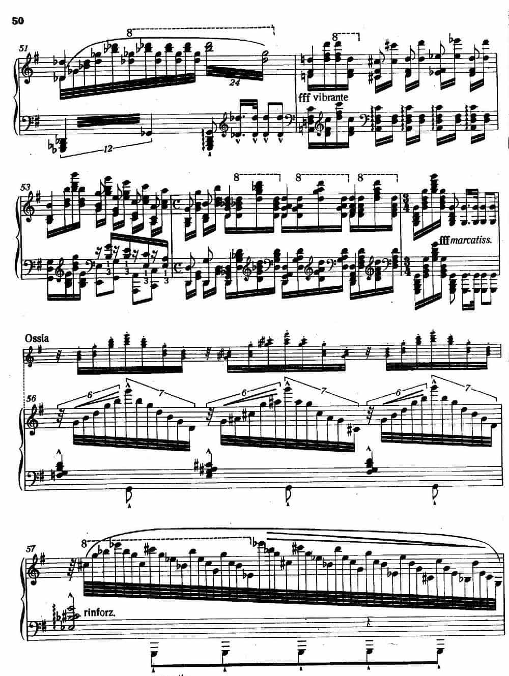 12 Etudes d'execution Transcendante S.139（12首超技练习曲·6） 钢琴乐谱_第9张