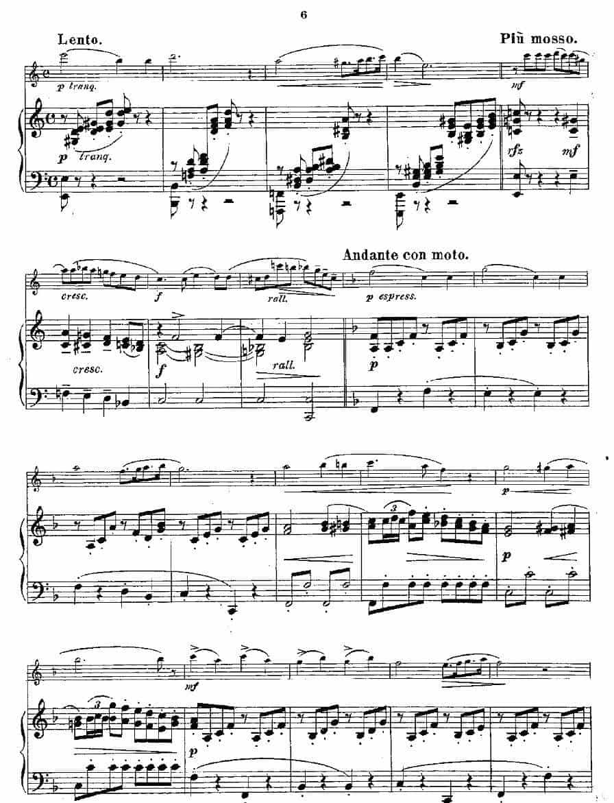 Opern-Transcriptionen.Op.45-1（长笛+钢琴伴奏） 长笛乐谱_第6张