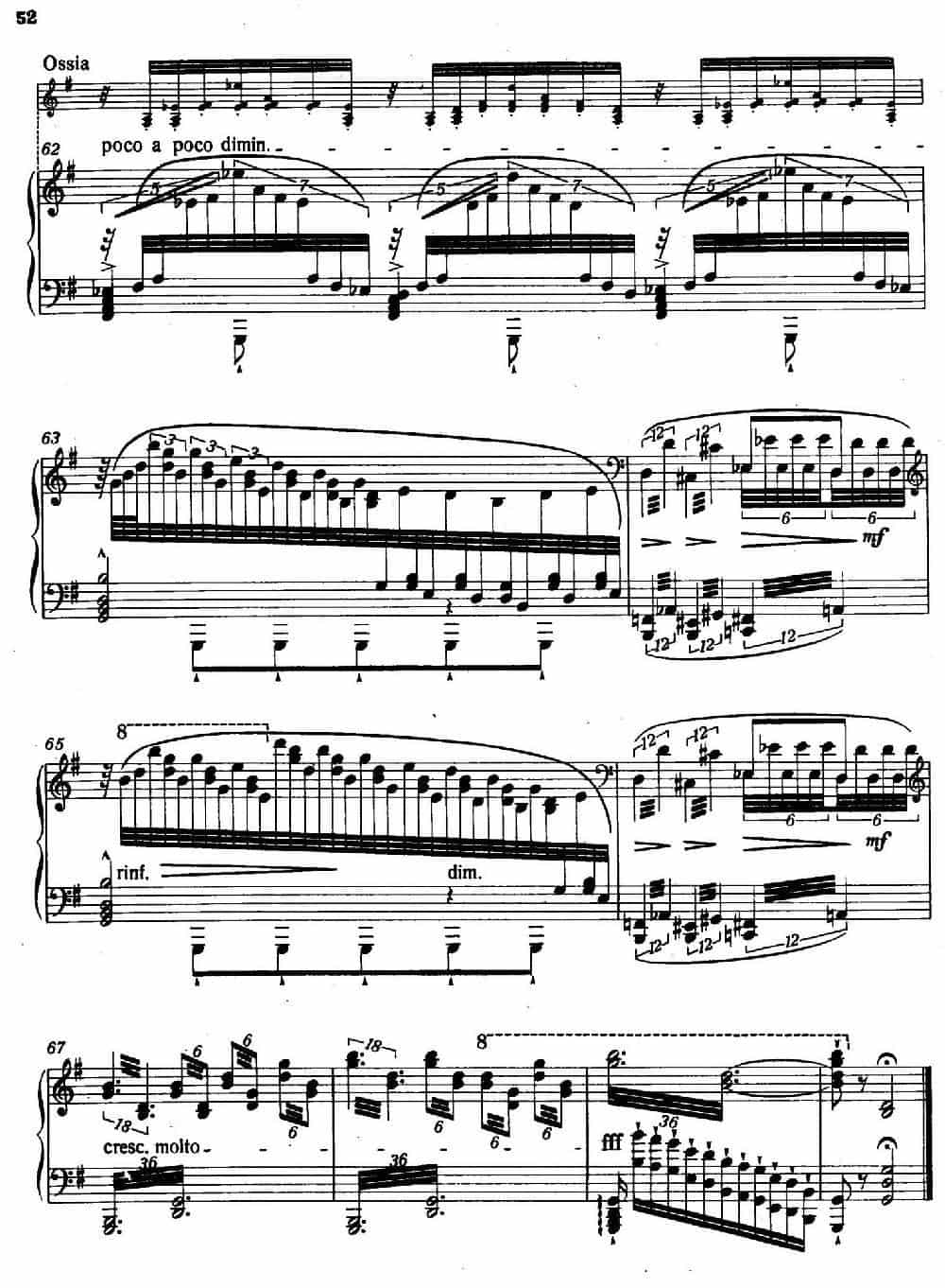 12 Etudes d'execution Transcendante S.139（12首超技练习曲·6） 钢琴乐谱_第11张