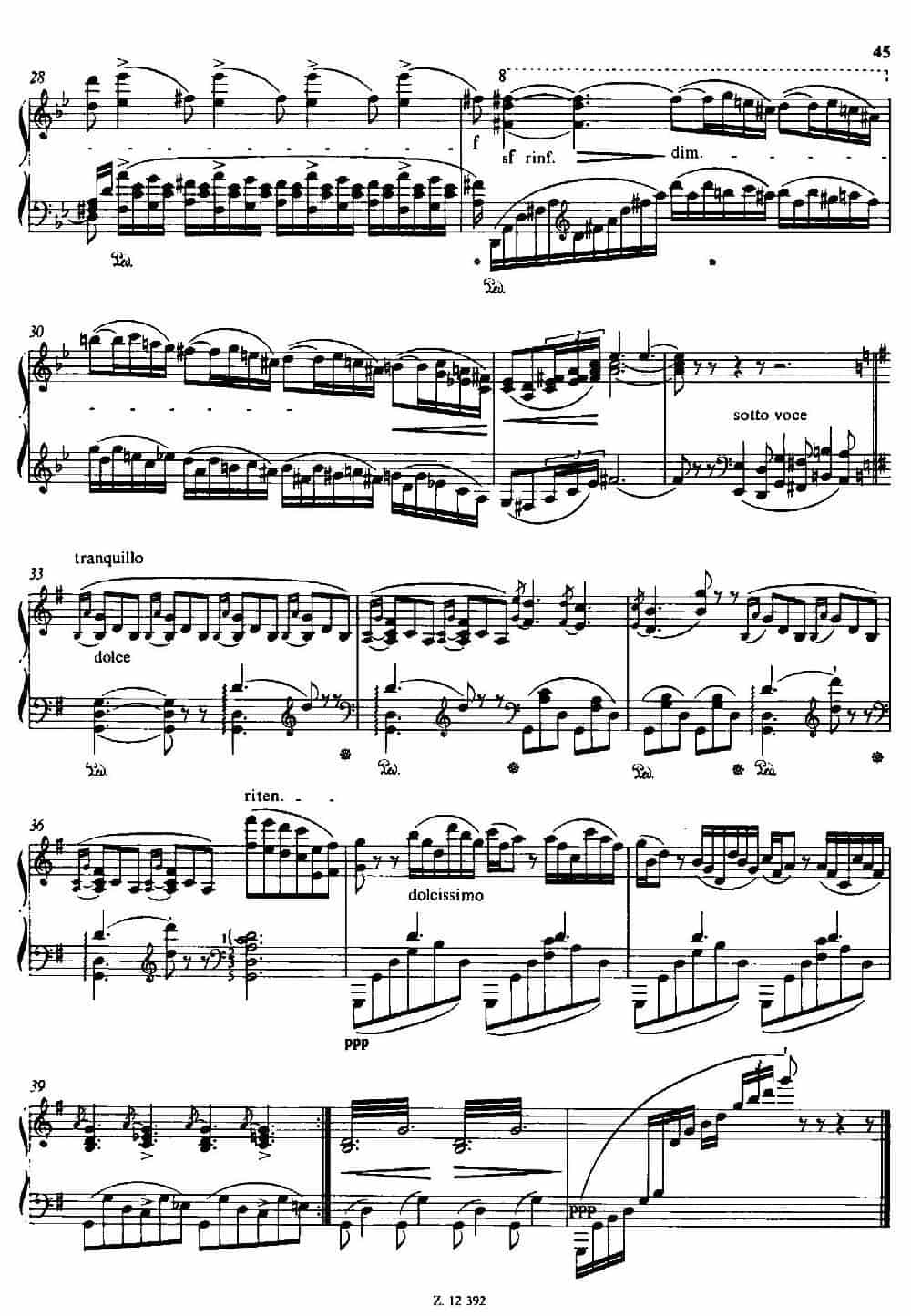 Soirées Musicales S.424（《音乐晚会（全12首）》第4首） 钢琴乐谱_第3张