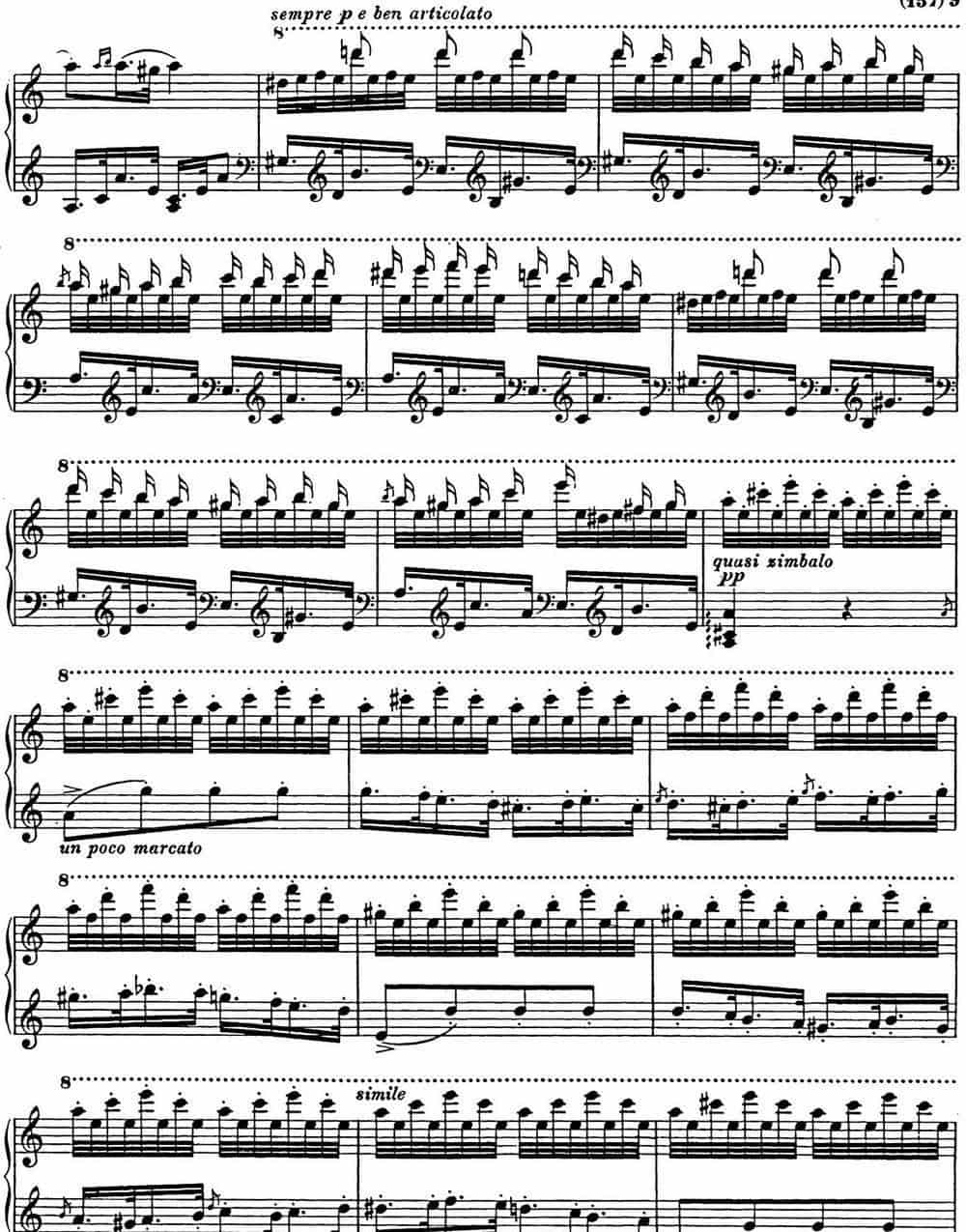 李斯特 匈牙利狂想曲CD Hungarian Rhapsodies S.244 No.14 钢琴乐谱_第9张