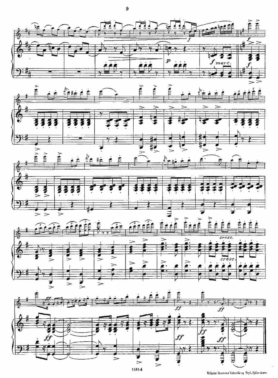 Opern-Transcriptionen.Op.45-4（长笛+钢琴伴奏） 长笛乐谱_第7张