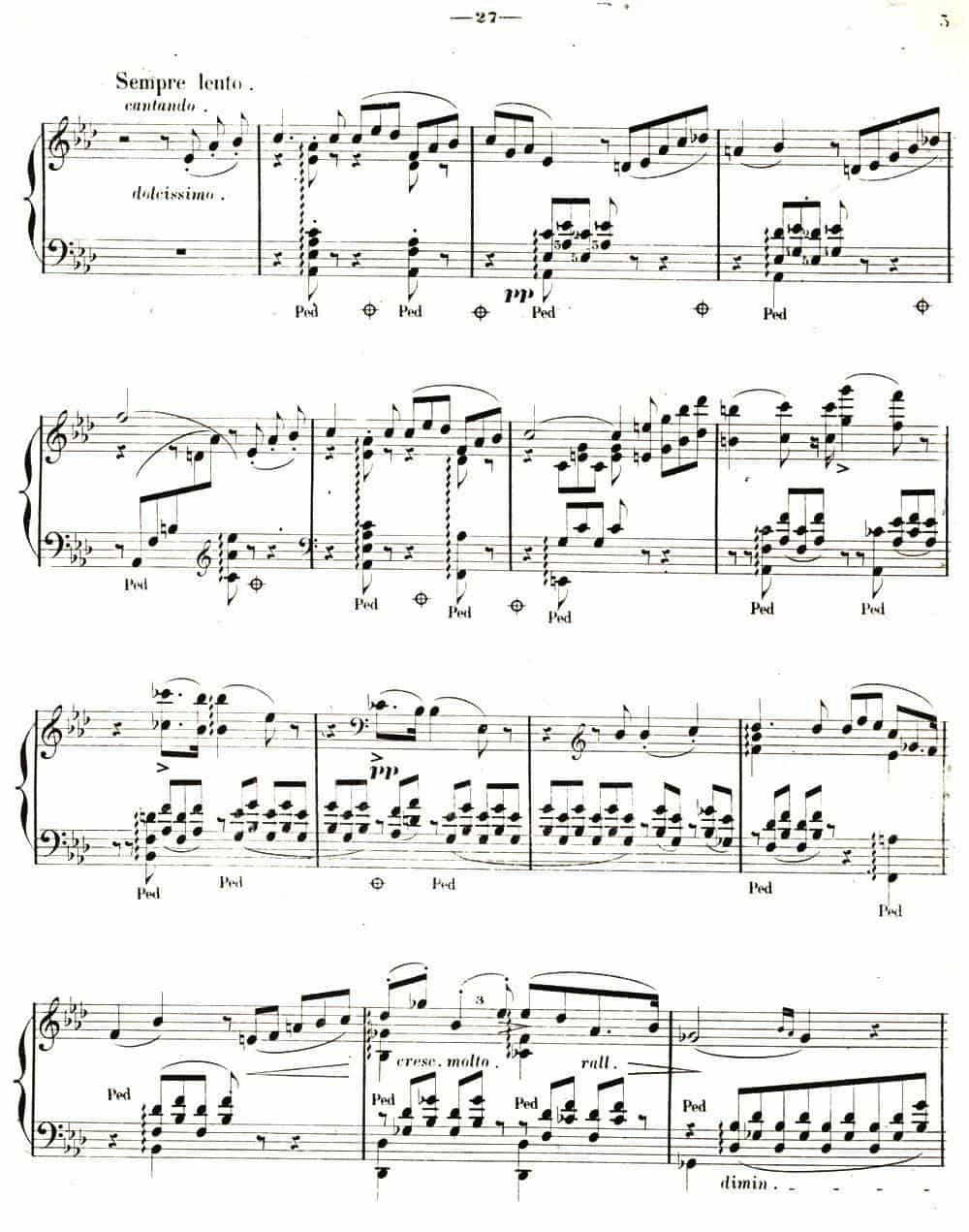 旅行岁月（第二集）意大利游记（6.彼特拉克的十四行诗第123号 Sonetto 123 del Petrarca） 钢琴乐谱_第2张