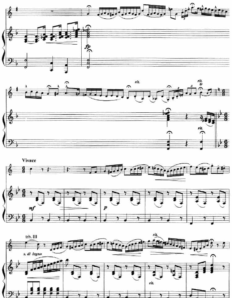 意大利幻想曲（小号+钢琴伴奏） 铜管乐器谱_第3张