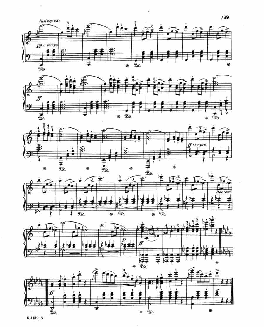 Invitation to the Dance Op·65（邀舞） 钢琴乐谱_第6张