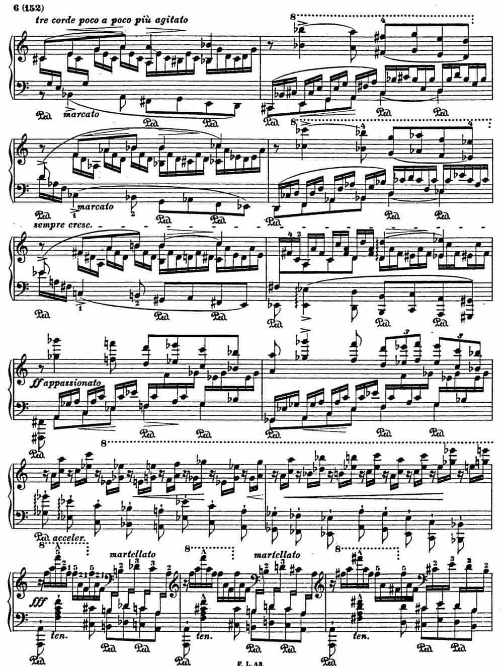 李斯特音乐会练习曲 S145（2 S145 侏儒舞 Gnomenreigen） 钢琴乐谱_第5张