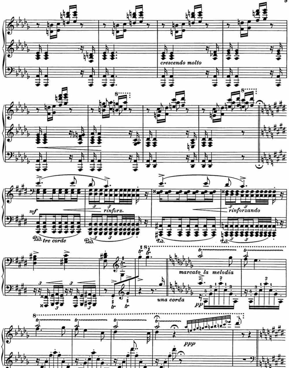 李斯特 匈牙利狂想曲 Hungarian Rhapsodies S.244 No.1 钢琴乐谱_第9张