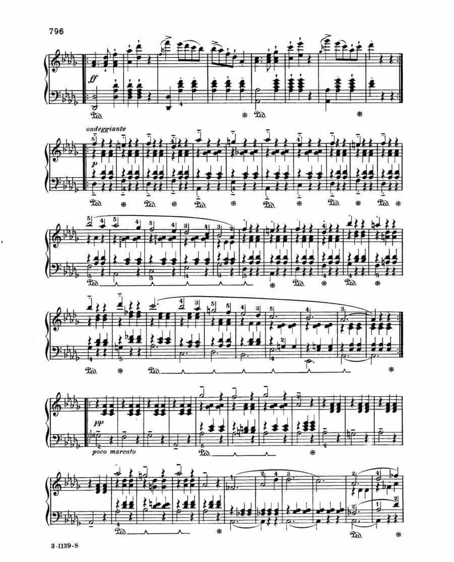 Invitation to the Dance Op·65（邀舞） 钢琴乐谱_第3张