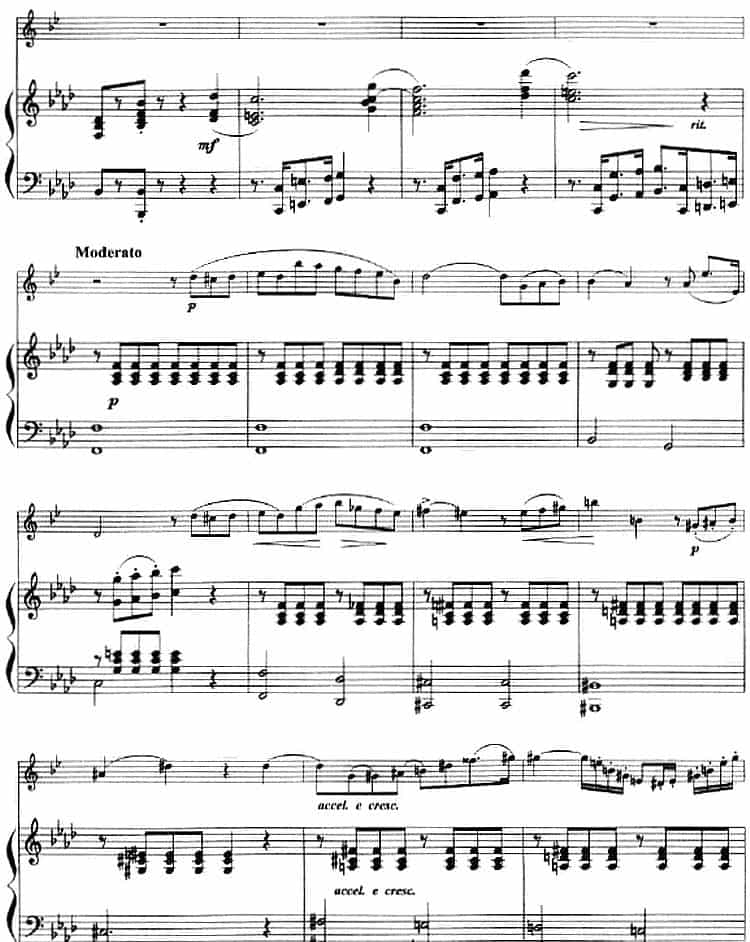 第一协奏曲（小号+钢琴伴奏） 铜管乐器谱_第3张