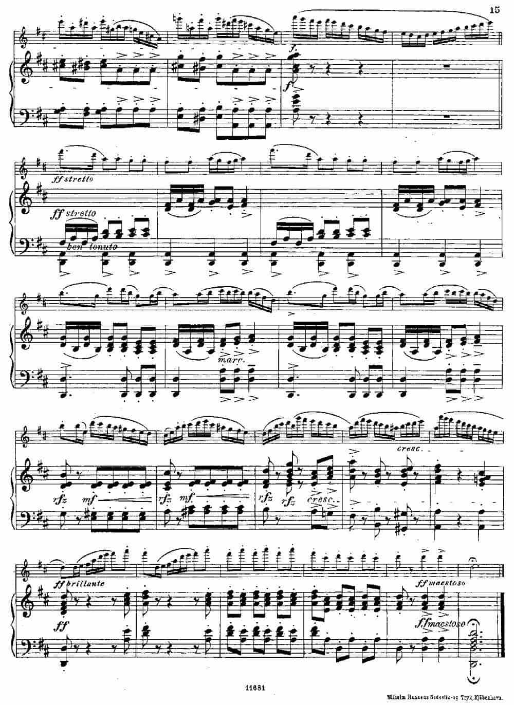 Fantaisies nationales. Suedois.（Op.59 No.4）（长笛+钢琴伴奏） 长笛乐谱_第13张