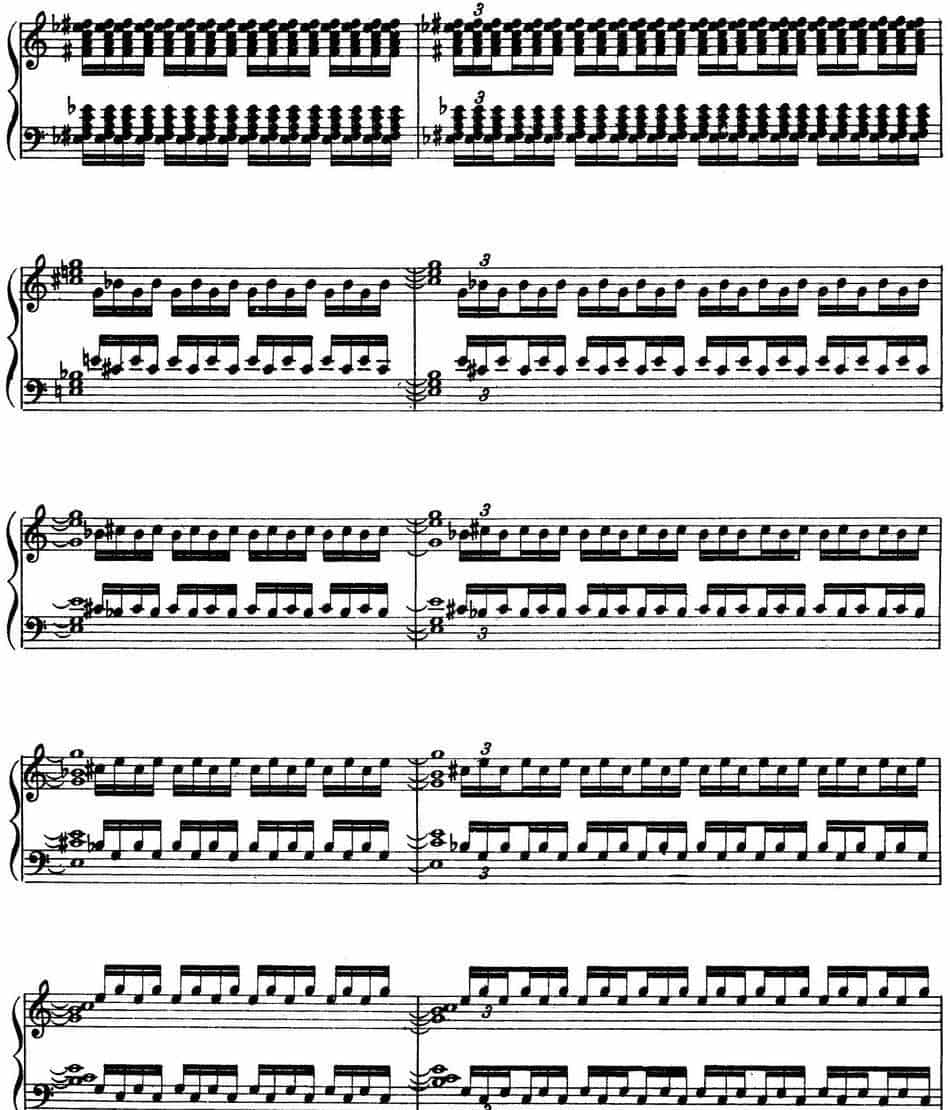 Technical Exercises S.146（李斯特钢琴技巧练习 BOOK Ⅸ） 钢琴乐谱_第6张