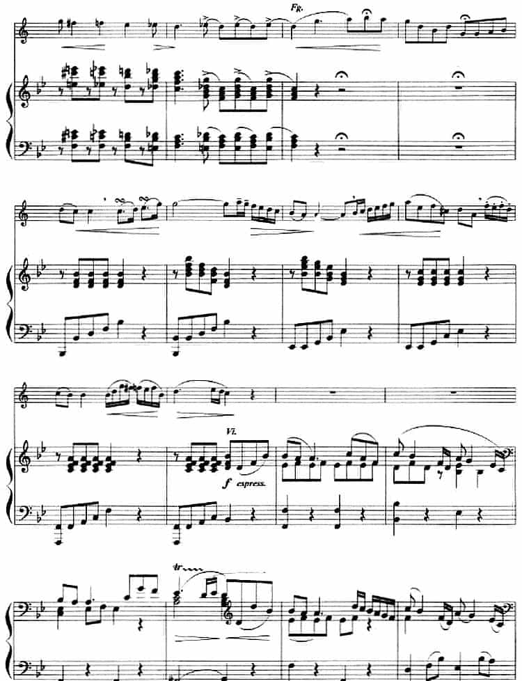 主题变奏曲（小号+钢琴伴奏） 铜管乐器谱_第8张