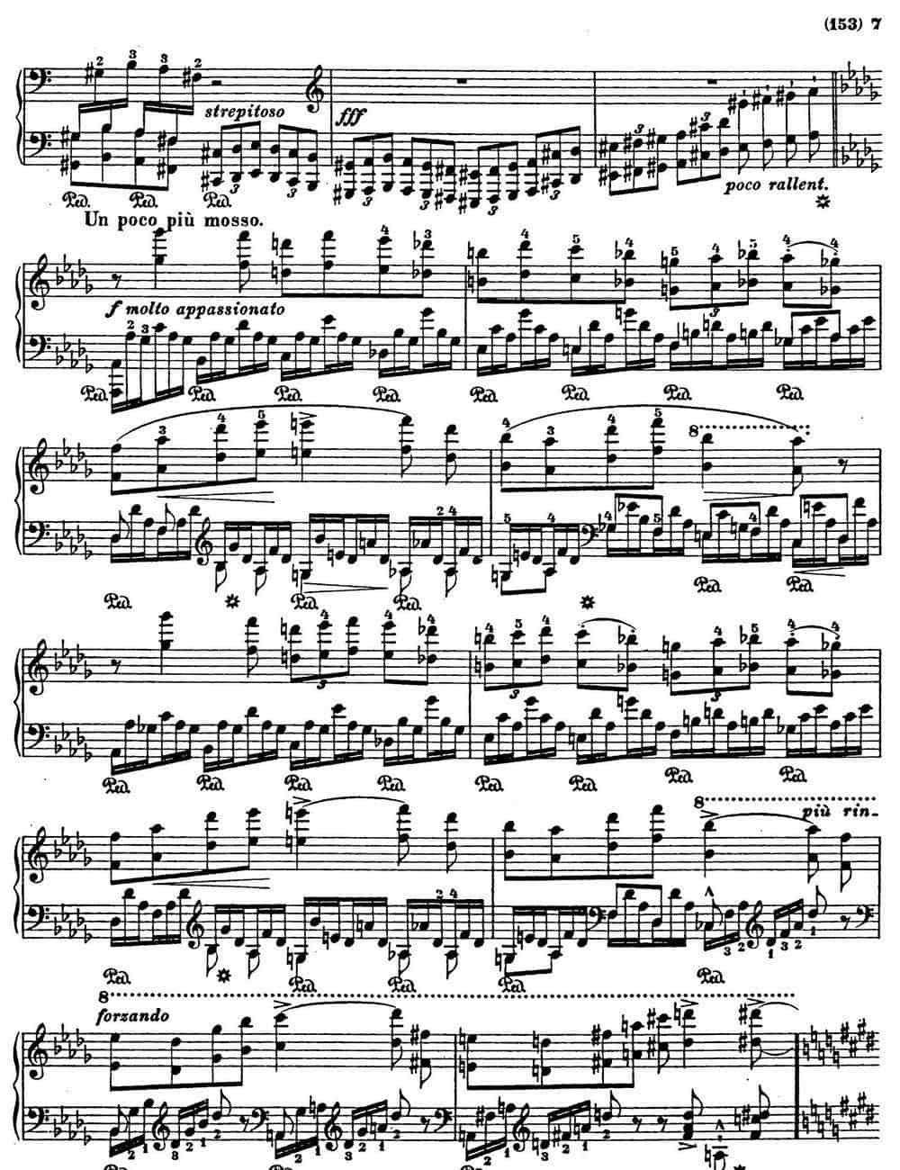 李斯特音乐会练习曲 S145（2 S145 侏儒舞 Gnomenreigen） 钢琴乐谱_第6张