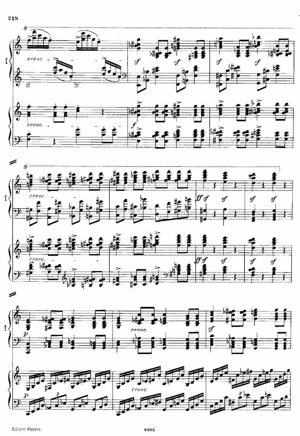 流浪者幻想曲（双钢琴） 钢琴乐谱_第47张