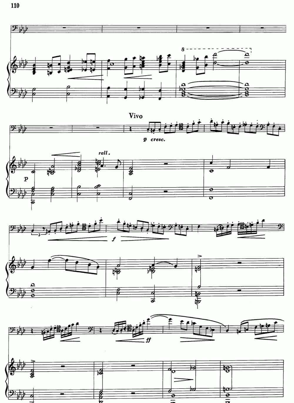 F小调第二协奏曲（大管+钢琴伴奏） 铜管乐器谱_第14张