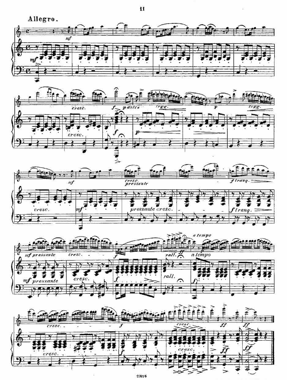Opern-Transcriptionen.Op.45-2（长笛+钢琴伴奏） 长笛乐谱_第10张