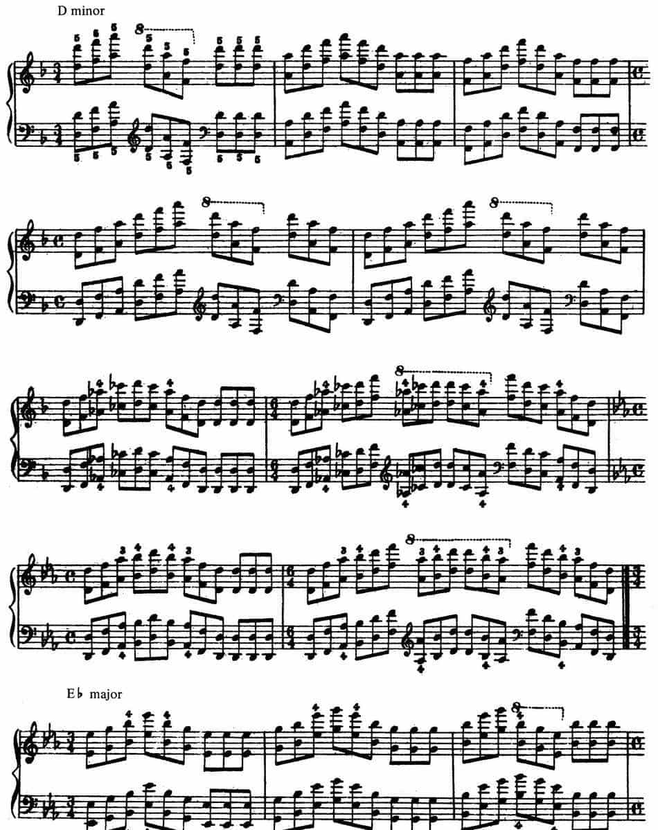 Technical Exercises S.146（李斯特钢琴技巧练习 BOOK Ⅻ） 钢琴乐谱_第4张