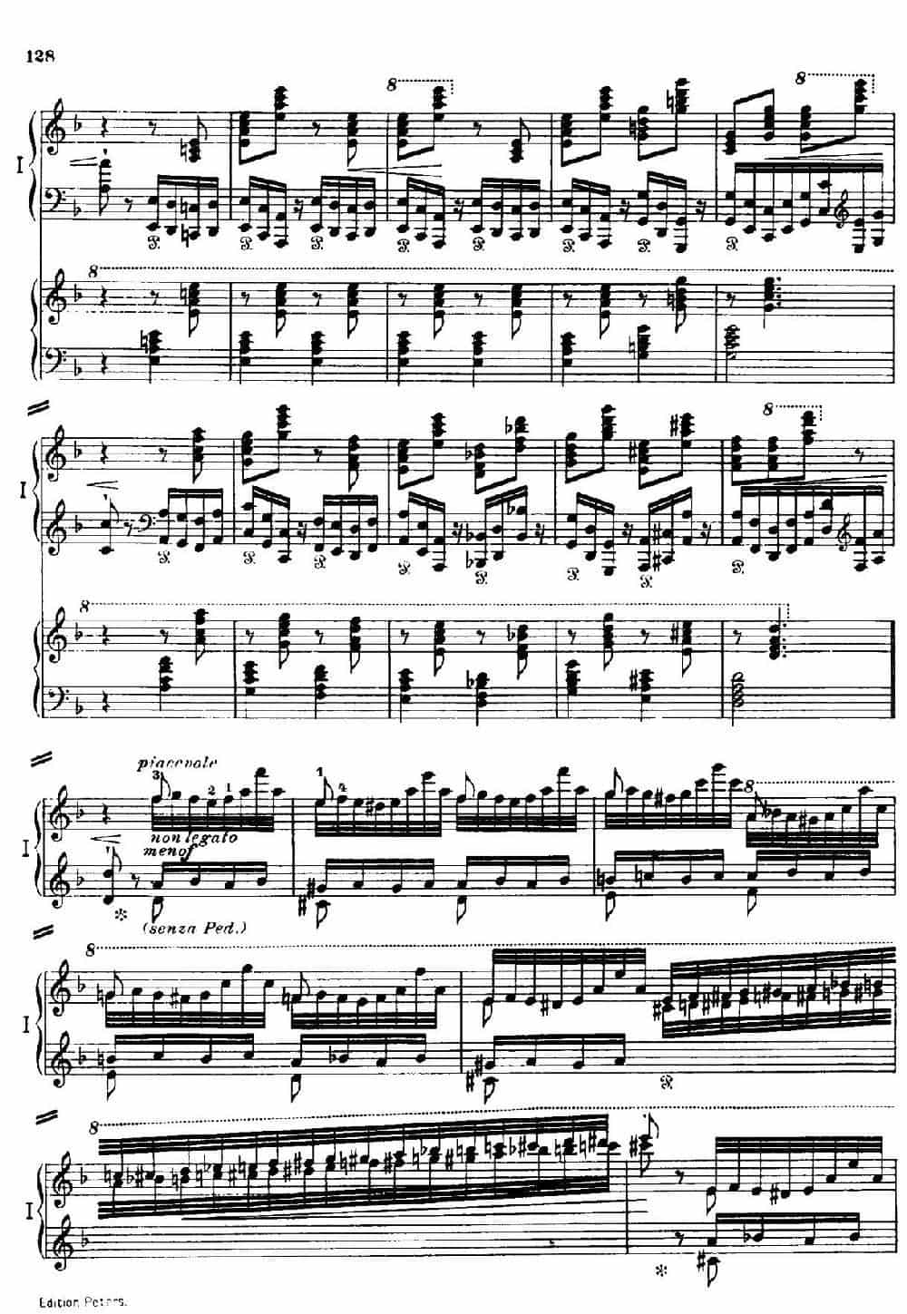 Danse Macabre.（双钢琴） 钢琴乐谱_第27张