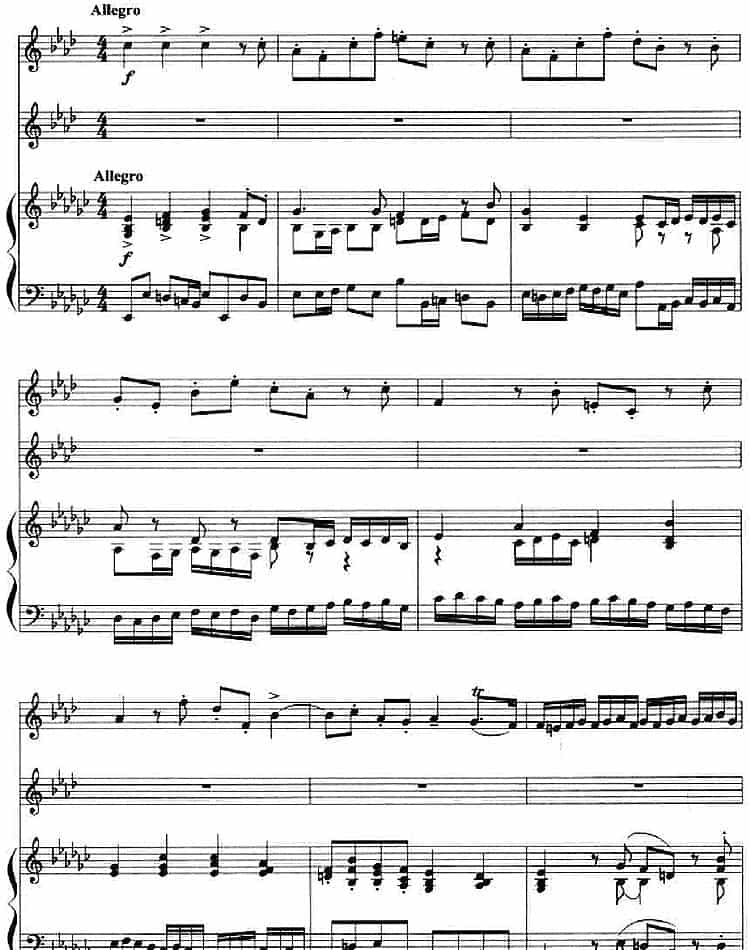 二重奏鸣曲（小号+钢琴伴奏） 铜管乐器谱_第4张