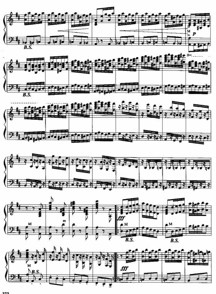 西班牙狂想曲 手风琴乐谱_第14张