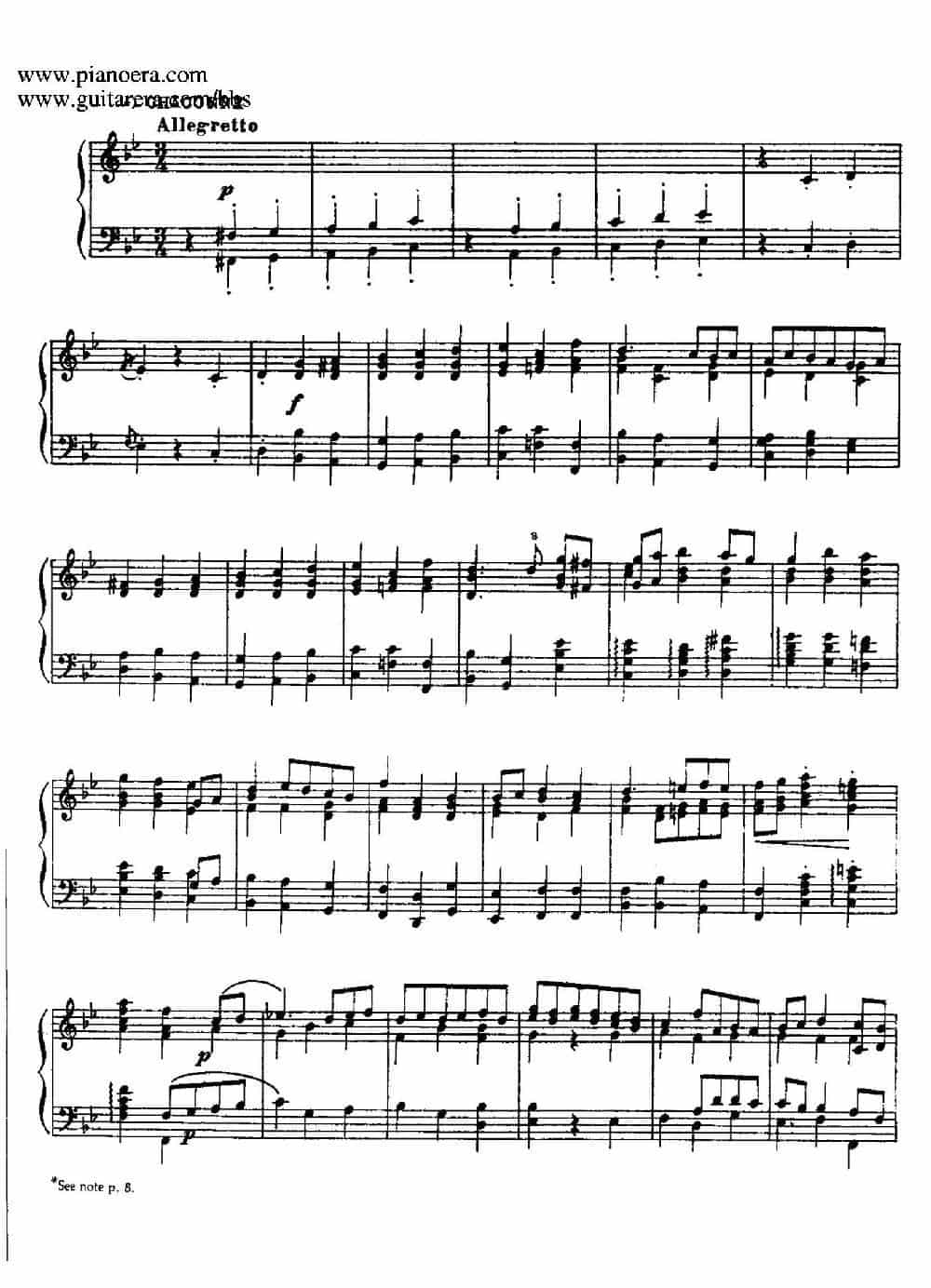 Sarabande & Chaconne（萨拉班德和恰空） 钢琴乐谱_第11张