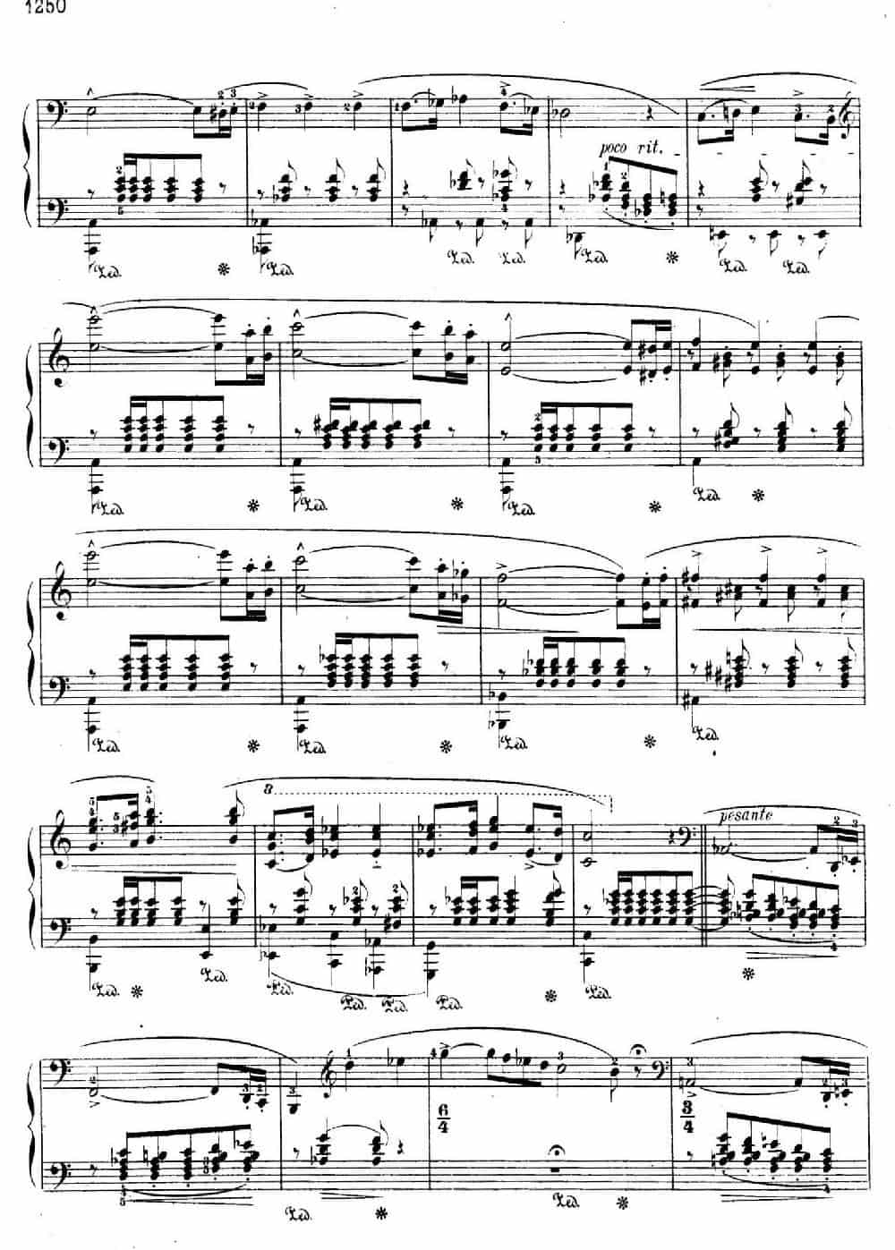 Two Polonaises S.223（2首波洛奈兹舞曲·E大调） 钢琴乐谱_第6张