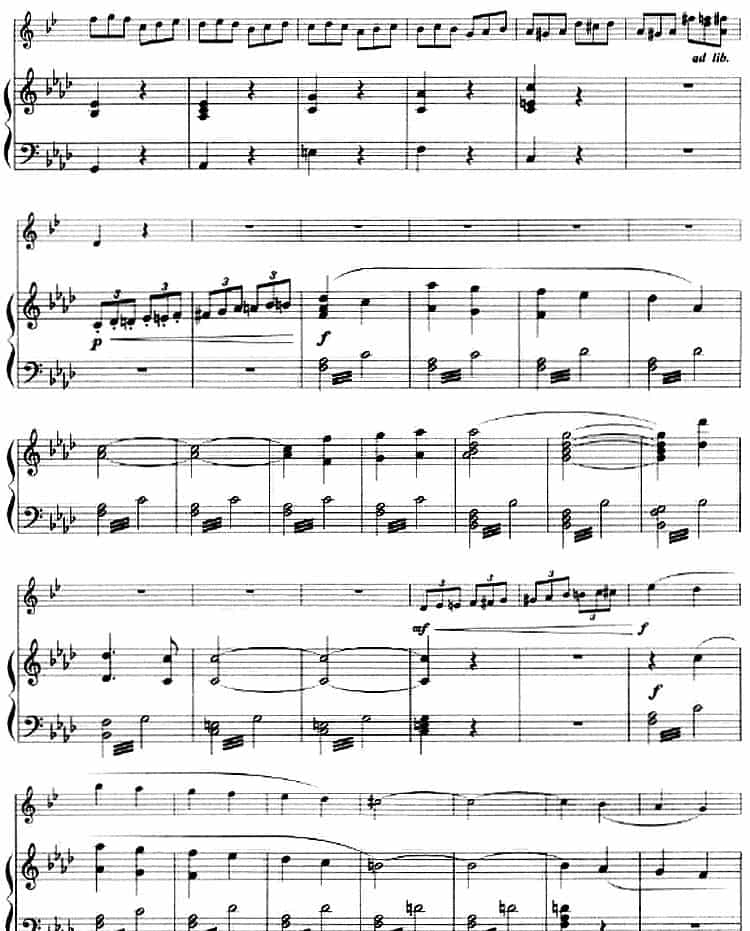 第一协奏曲（小号+钢琴伴奏） 铜管乐器谱_第11张