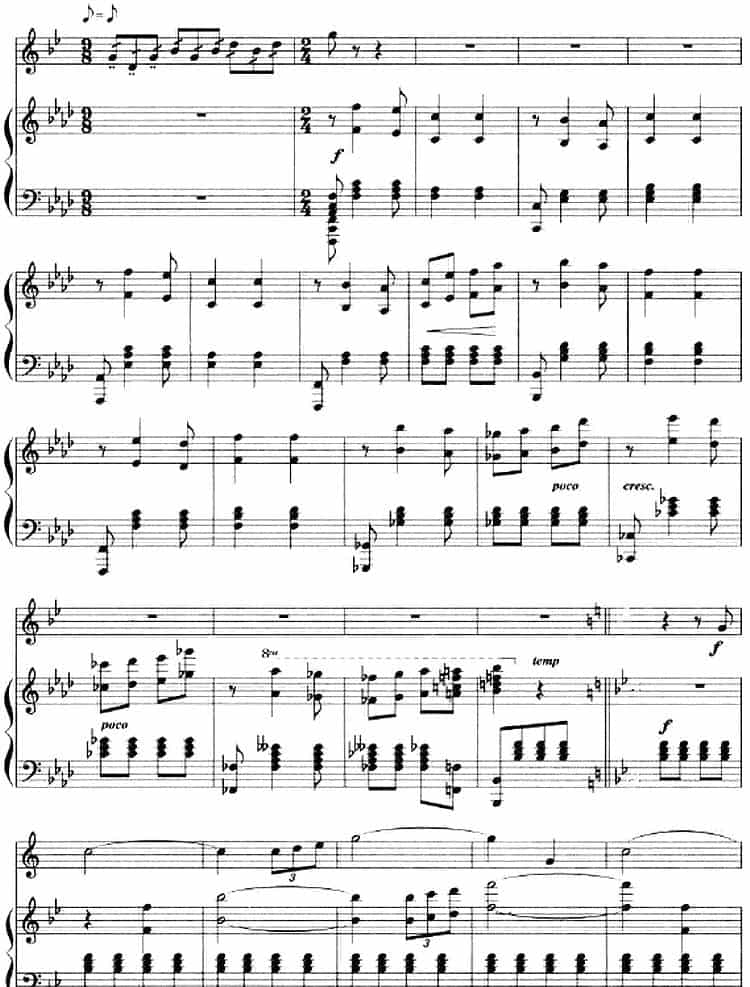 组曲《清水江畔》4.节庆（小号+钢琴伴奏） 铜管乐器谱_第3张