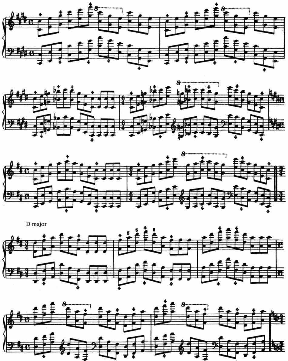 Technical Exercises S.146（李斯特钢琴技巧练习 BOOK Ⅻ） 钢琴乐谱_第3张