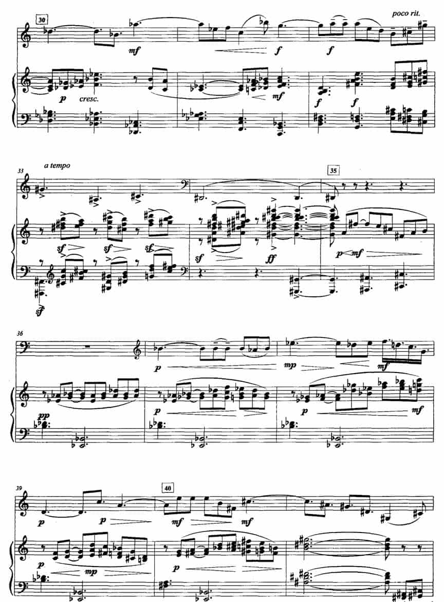 奏鸣曲（三 [圆号+钢琴]） 铜管乐器谱_第3张