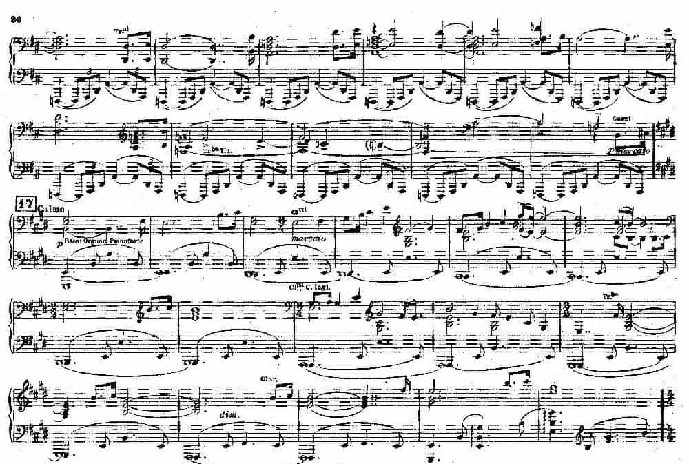 Fontane di Roma （交响诗《罗马的喷泉》） 钢琴乐谱_第19张