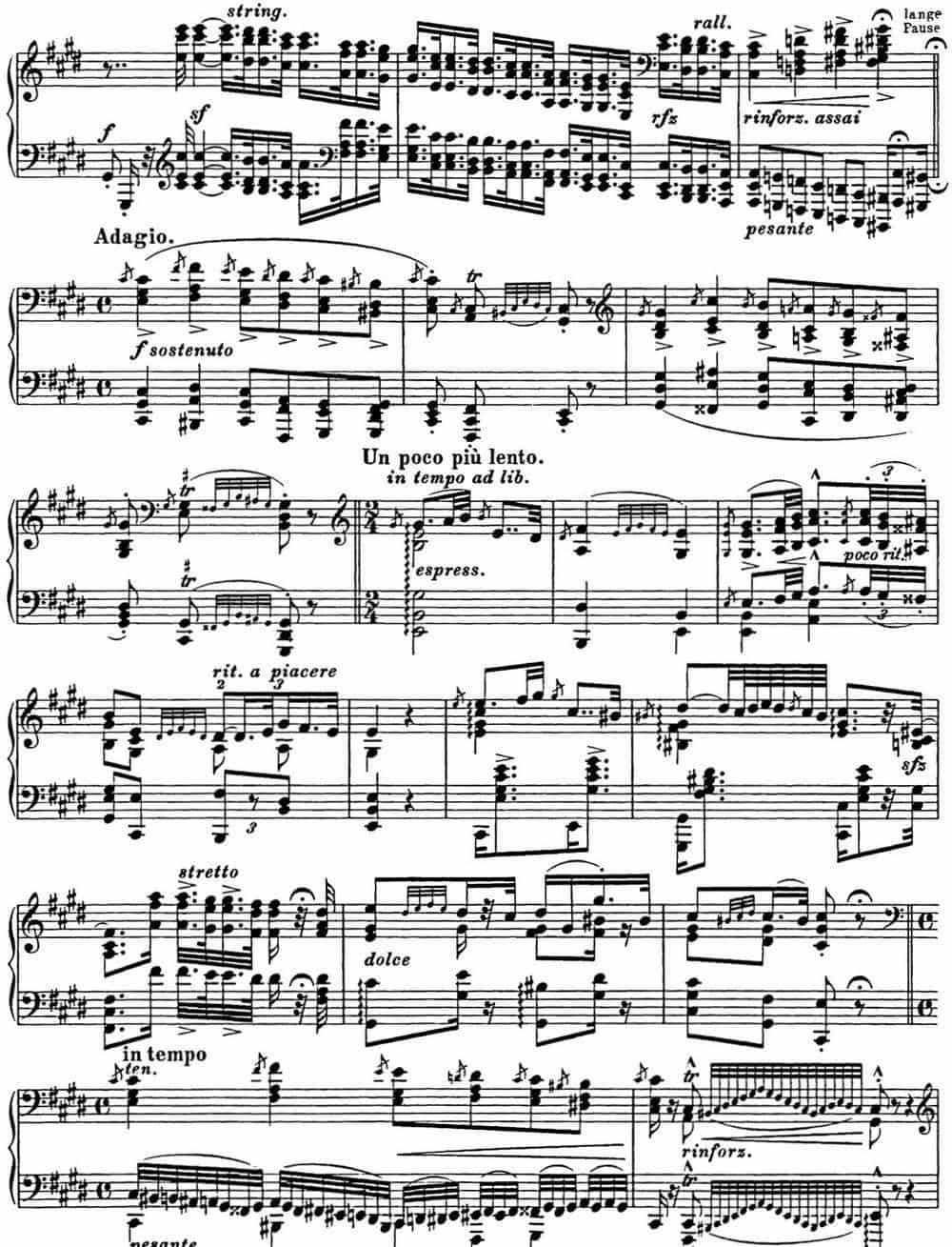 李斯特 匈牙利狂想曲CD Hungarian Rhapsodies S.244 No.12 钢琴乐谱_第2张