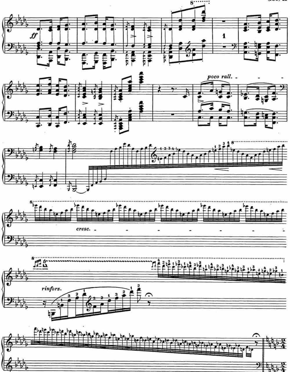 李斯特 匈牙利狂想曲CD Hungarian Rhapsodies S.244 No.14 钢琴乐谱_第11张