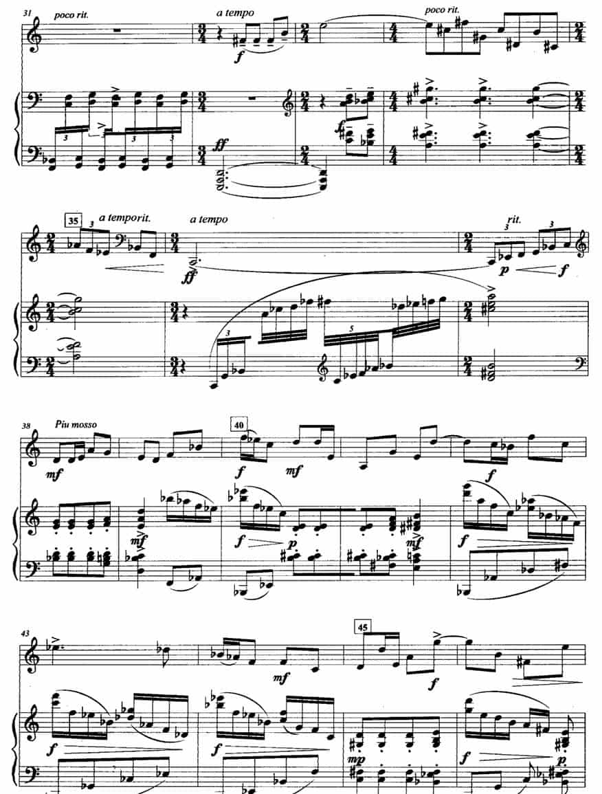 奏鸣曲（一 [圆号+钢琴]） 铜管乐器谱_第3张