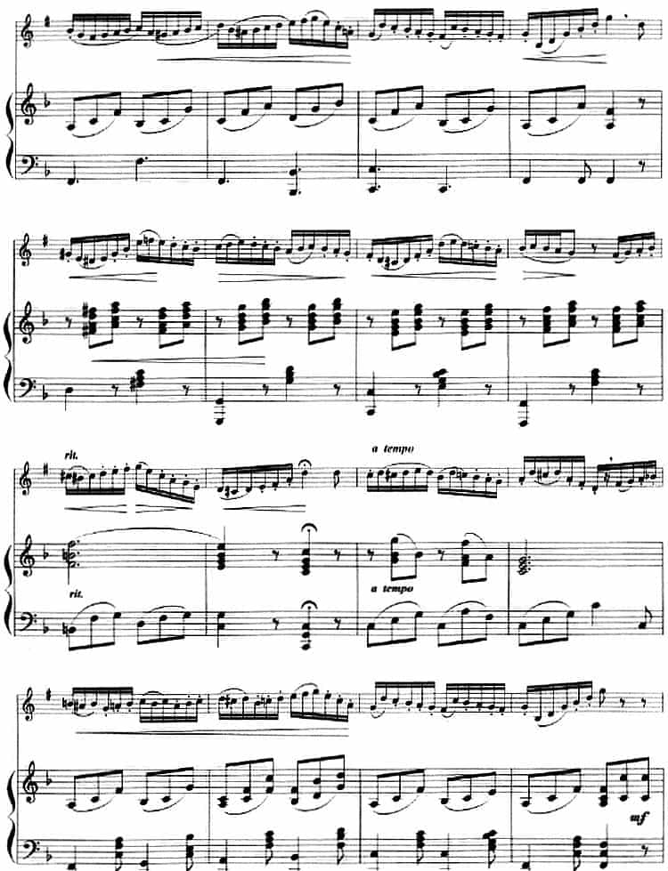 意大利幻想曲（小号+钢琴伴奏） 铜管乐器谱_第7张